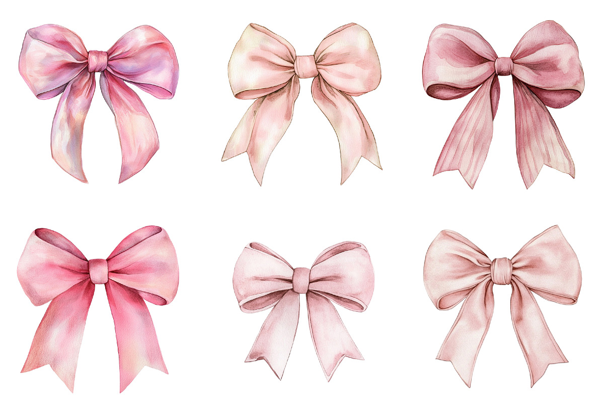 Pink Coquette Bow Sublimation, an Illustration by SinaCreation (Photo 2 of 5)