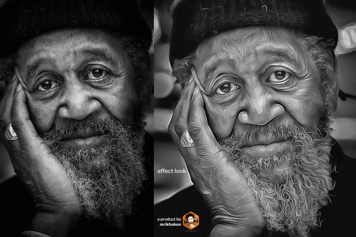 Beautiful Oil Painting Effect, an Action Add-On by MRI STUDIO (Photo 3 of 8)