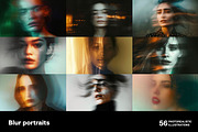 Blur portraits. 56 images, a Person Photo by Handmadefont (Thumbnail 3 of 13)