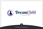 Dream Child - Boy Logo Template, a Branding & Logo Template by LOGOMAGINE (Thumbnail 15 of 16)
