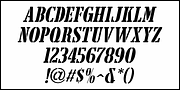Customs Agent JNL, a Font by Jeff Levine Fonts (Thumbnail 5 of 5)