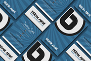 Modern Blue Business Card, a Business Card Template by Marvel (Thumbnail 3 of 6)