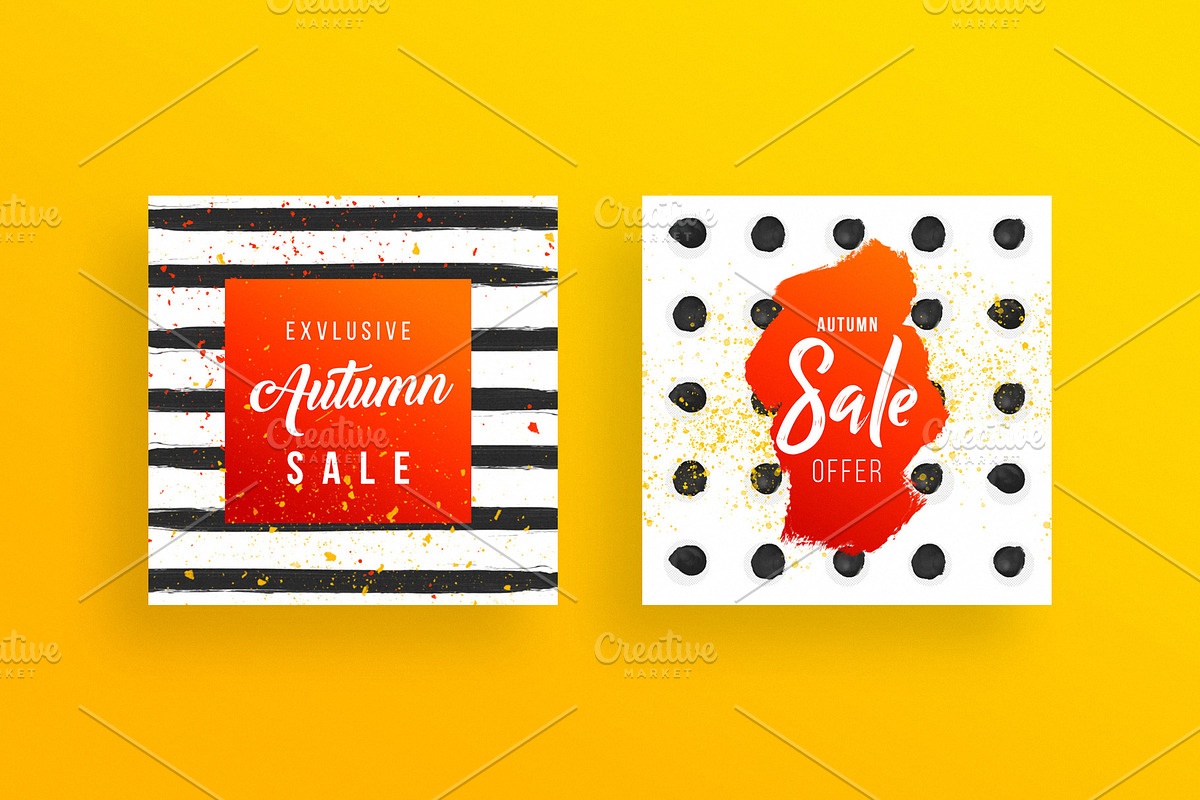 Autumn Sale Bundle [Instagram], a Social Media Template by CONECT Market (Photo 3 of 4)