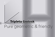 Tripleta Grotesk -8 fonts-, a Sans Serif Font by deFharo (Thumbnail 8 of 9)