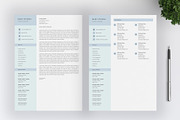 Resume / CV Template 4 Pages, a Resume Template by SalientResume (Thumbnail 5 of 5)