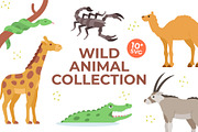 Wild Animal Set, a Graphic by Bekeen.co (Thumbnail 1 of 2)