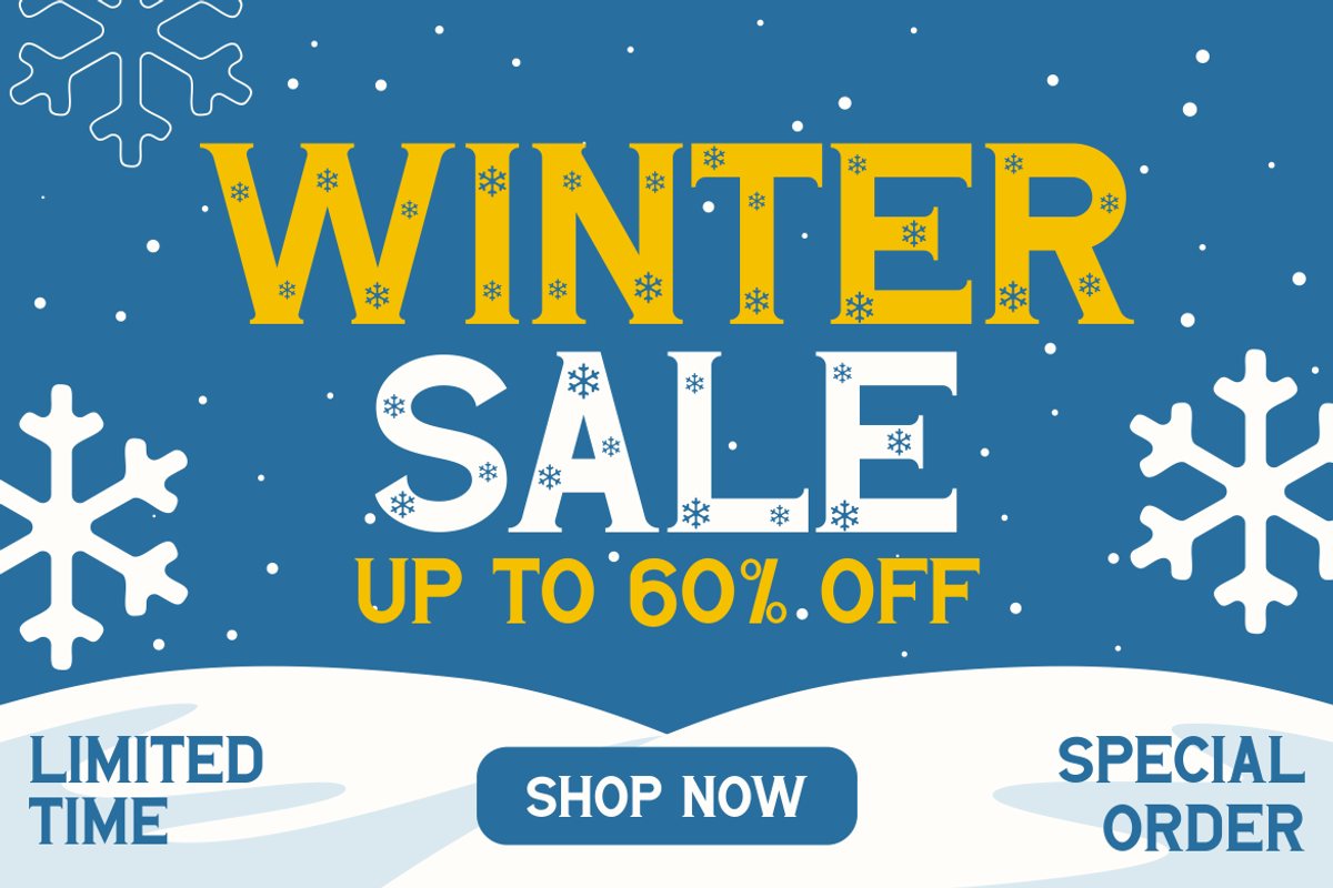 Subwinter Holiday Font, a Serif Font by MaikoHatta (Photo 4 of 7)