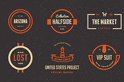 20 Vintage Logos & Badges, a Branding & Logo Template by Design District (Thumbnail 6 of 6)