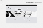 Black White Marble Symphony, a Texture Graphic by Lumeno (Thumbnail 3 of 4)