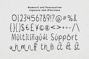 Muffina - Handwritten Font, a Handwritten Font by Inviline.co (Thumbnail 4 of 12)