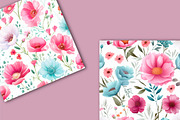 Summer Flowers Seamless Pattern, a Pattern Graphic by Artful Prints (Thumbnail 4 of 7)