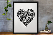 Leopard Pattern Silhouette SVG, a Texture Illustration by newminddesign (Thumbnail 3 of 3)