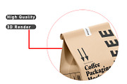 Coffee Bag Packaging Mockup PSD, a Packaging Mockup by pixelmock (Thumbnail 5 of 19)
