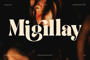 Migillay Elegant Serif Display Font