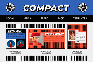 COMPACT Social Media Templates