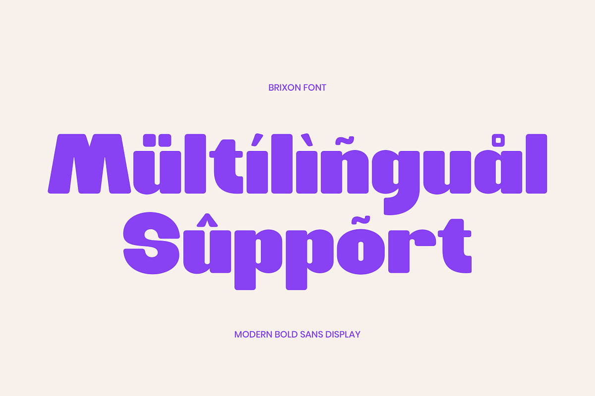 Brixon - Bold Sans Serif Font, a Sans Serif Font by Flawless And Co (Photo 6 of 10)