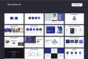 Blue - Powerpoint Template, a Presentation Template by Mikokit (Thumbnail 11 of 12)