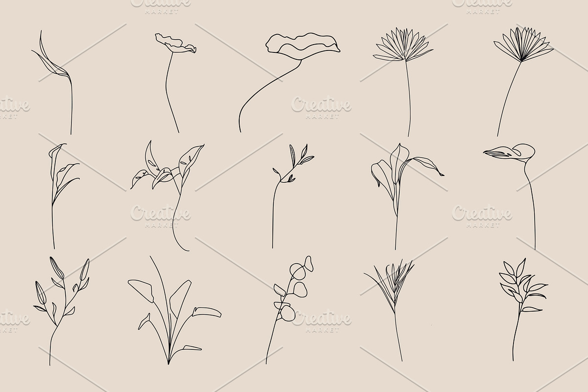 Plantes D'Intérieur, a Graphic by Kassie Bartow Art (Photo 6 of 10)