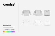 Baby Sweatshirt Mockup Set, a Hoody Mockup by creatsy4 (Thumbnail 7 of 8)