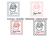 Christmas Stamp PNG Bundle, an Illustration by Daily.Designs (Thumbnail 2 of 11)