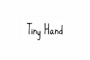 Tiny Hand, a Script Font by TKDoodle (Thumbnail 1 of 2)