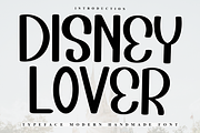 Disney Lover, a Font by FreshTypeINK (Thumbnail 1 of 7)