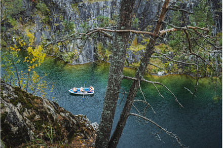 Pleasure boat in Marble canyon in, a Nature Photo by Igor Tichonow