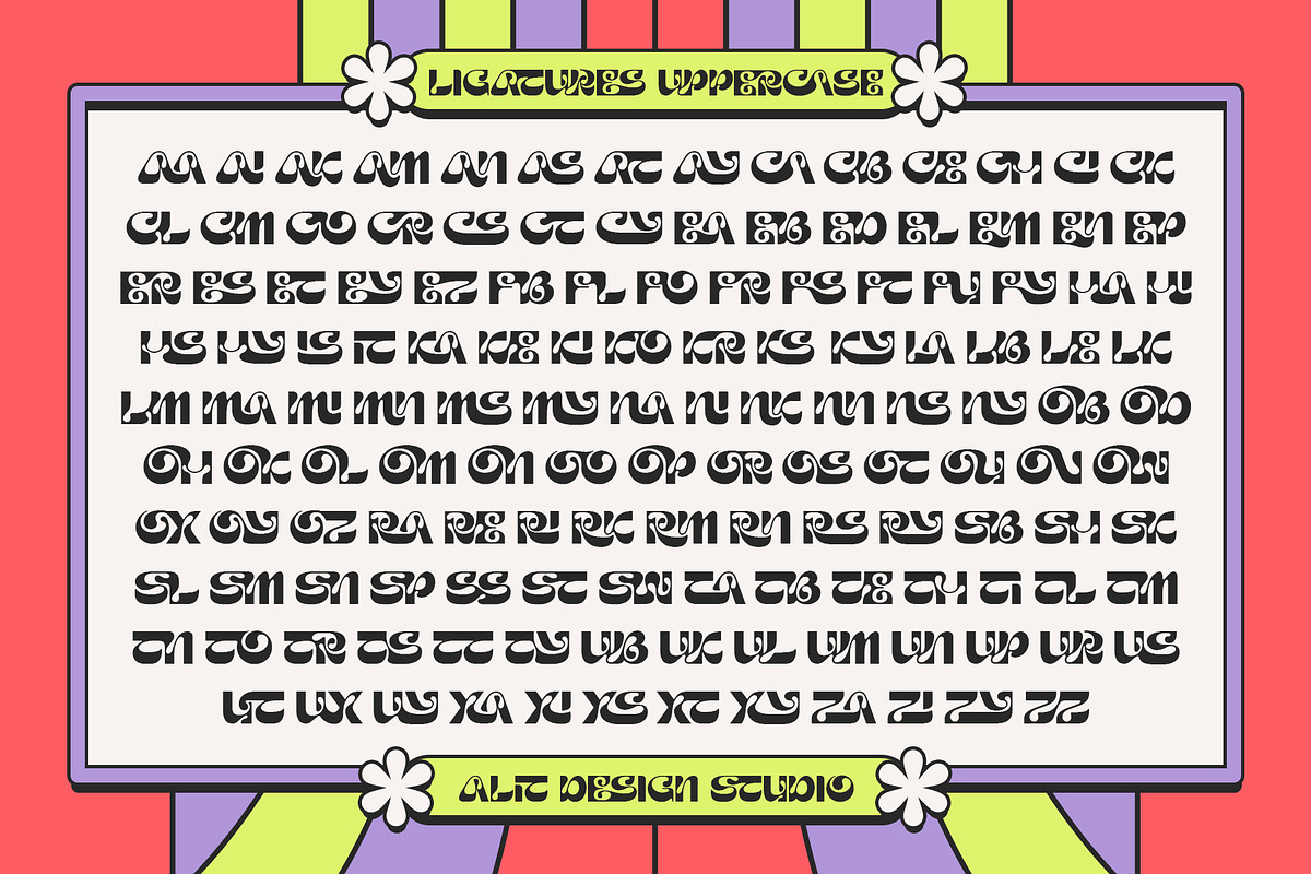 Soiglat Typeface, a Sans Serif Font by alit design (Photo 15 of 20)
