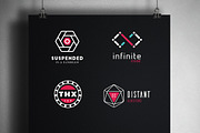 Futuristic logo bundle, a Branding & Logo Template by fortyfive (Thumbnail 5 of 10)