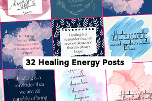 Spiritual Healing Social Media Posts