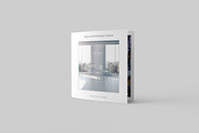 Square Bi-Fold Brochure Mockup, an Advertising Mockup by Illusiongraphic (Thumbnail 4 of 22)