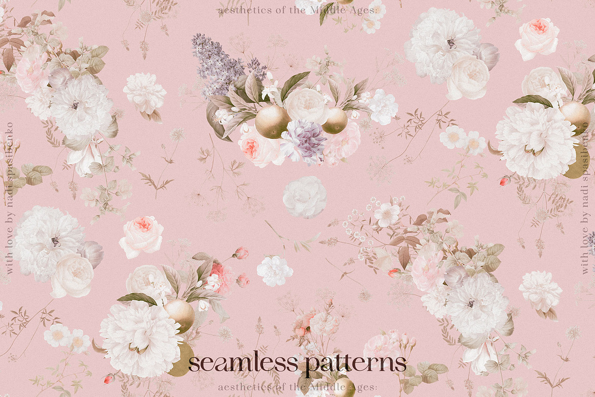 Middle Ages Aesthetics, a Pattern Graphic by nadispasibenko (Photo 16 of 17)