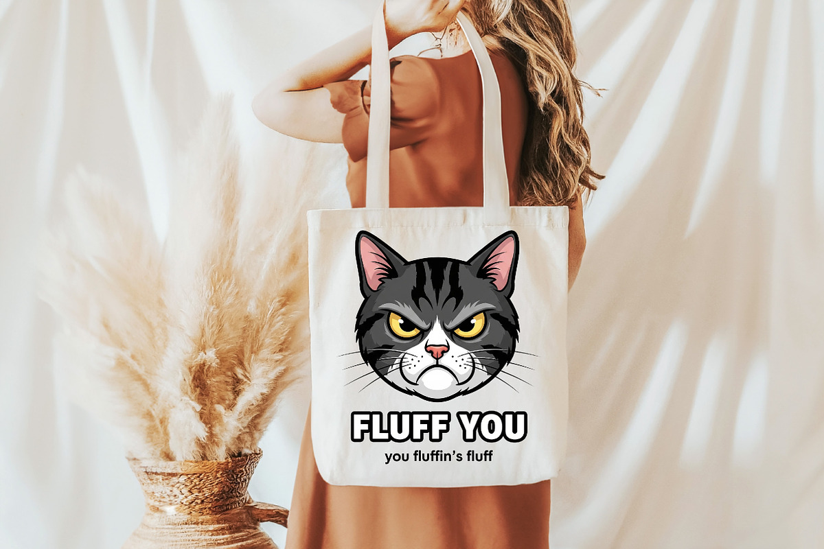 Fluff You You Fluffin's Fluff Funny, an Illustration by DreamCafeArt (Photo 4 of 6)