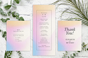 Modern Shadows Wedding Suite, an Invitation Template by cafelab_store (Thumbnail 5 of 5)
