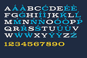 Porter - A Slab Serif Display Font, a Slab Serif Font by Daniel Nisbet (Thumbnail 2 of 6)