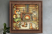 Watercolor Fantasy Creature, Beaver, an Animal Illustration by NStudio (Thumbnail 1 of 7)