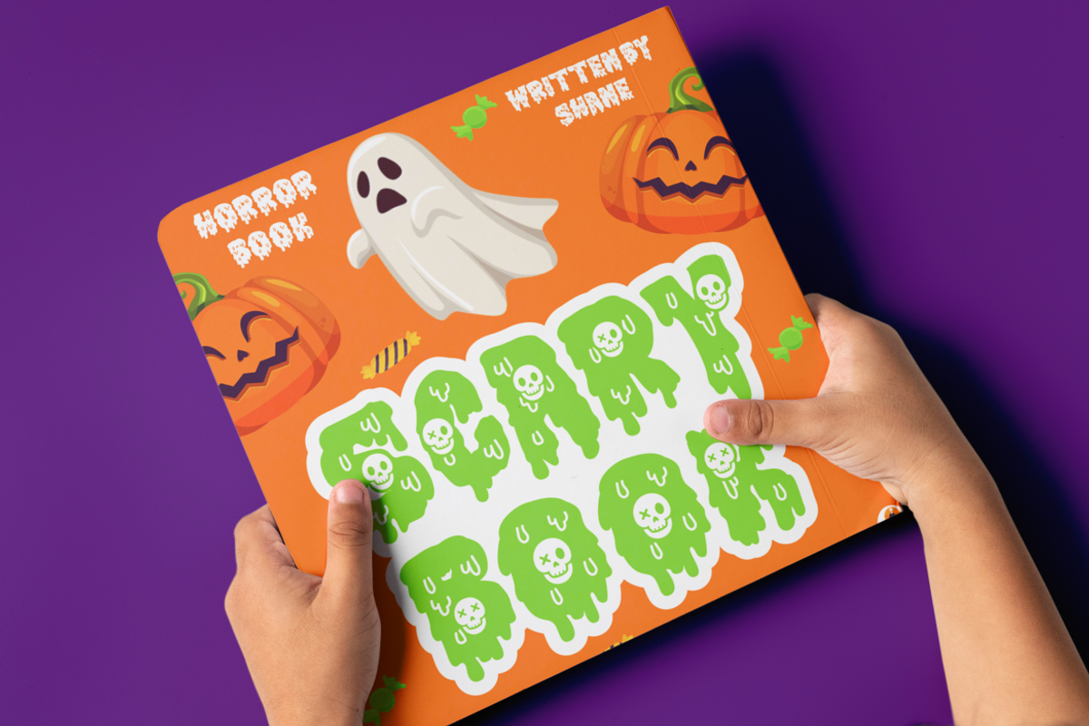 Gothic Haunt -  Halloween Slime Font, a Font by PutraCetol Studio (Photo 11 of 11)