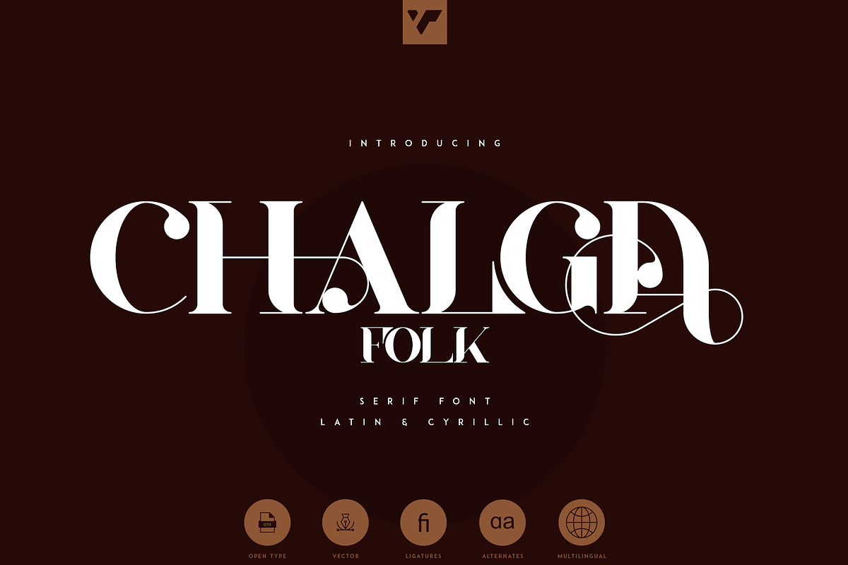 Chalga Folk Edition - Serif font, a Serif Font by VP Fonts (Photo 1 of 10)