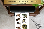 SURREAL ROARING TWENTIES CLIPART, a Person Illustration by Daring Digies (Thumbnail 10 of 10)