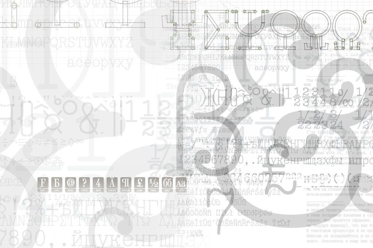 Selectric, a Slab Serif Font by Indian Summer Studio (Photo 7 of 7)