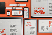 Set Device Mockup, a Wearable Device Mockup by Mockupnine (Thumbnail 3 of 3)