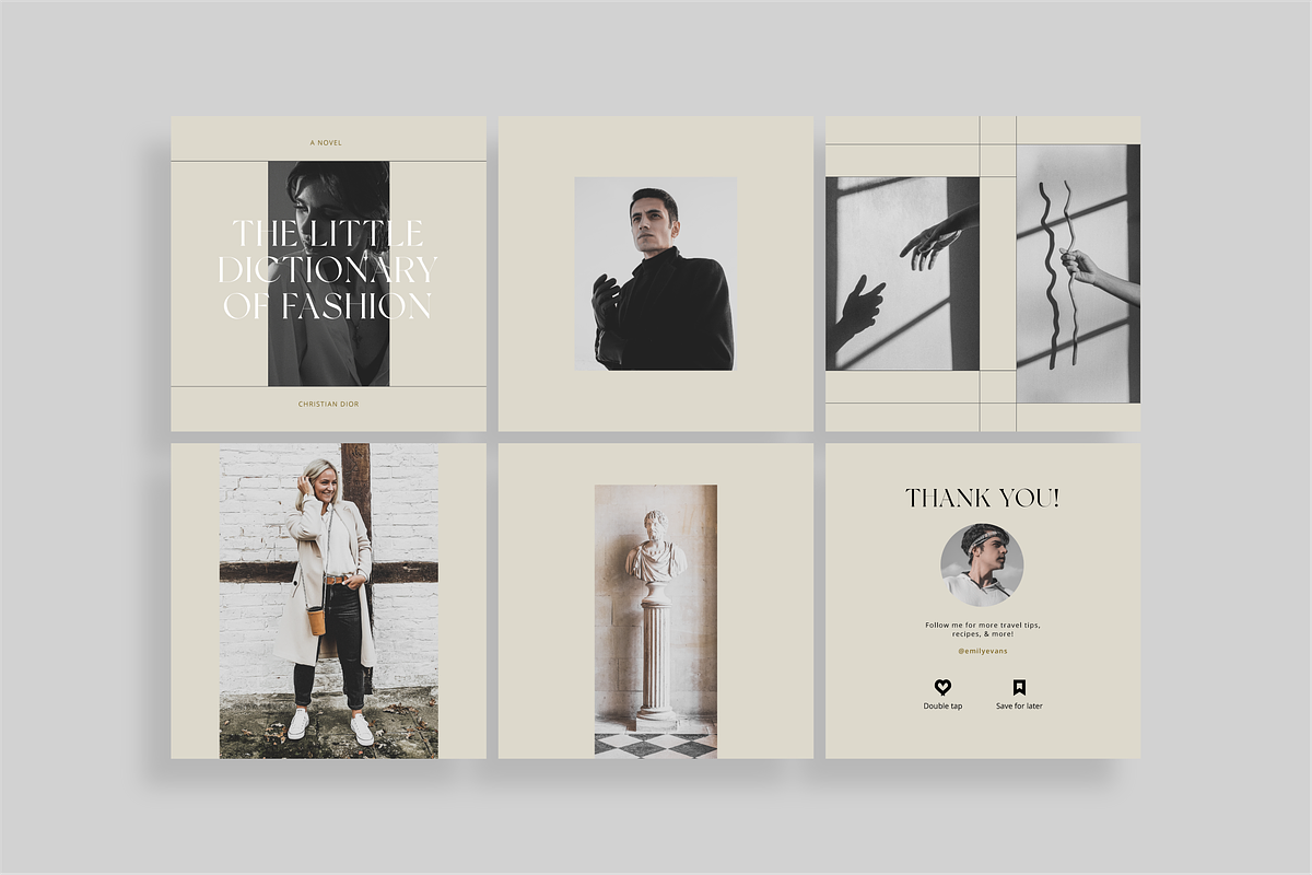 Paris - 35 Instagram Feed Posts, a Social Media Template by TheFisherCreative (Photo 9 of 12)