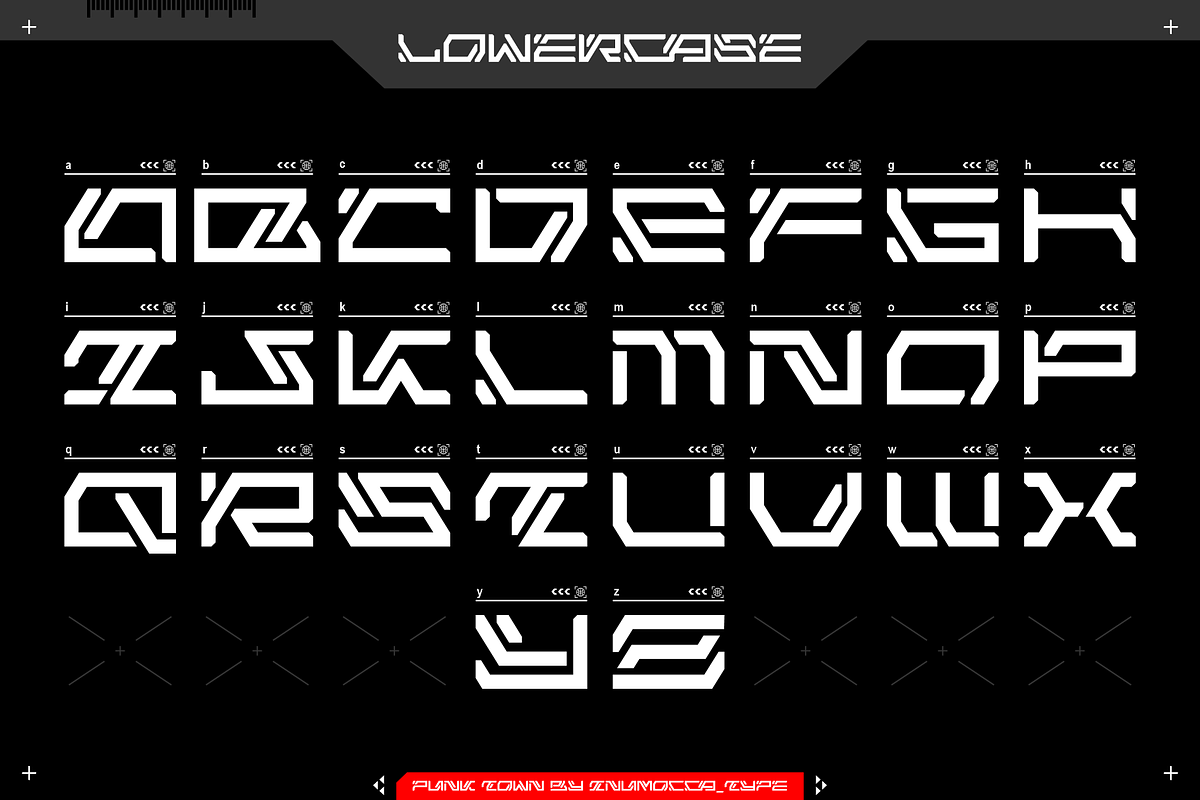 Punk Town, a Sans Serif Font by inumocca_type (Photo 8 of 13)