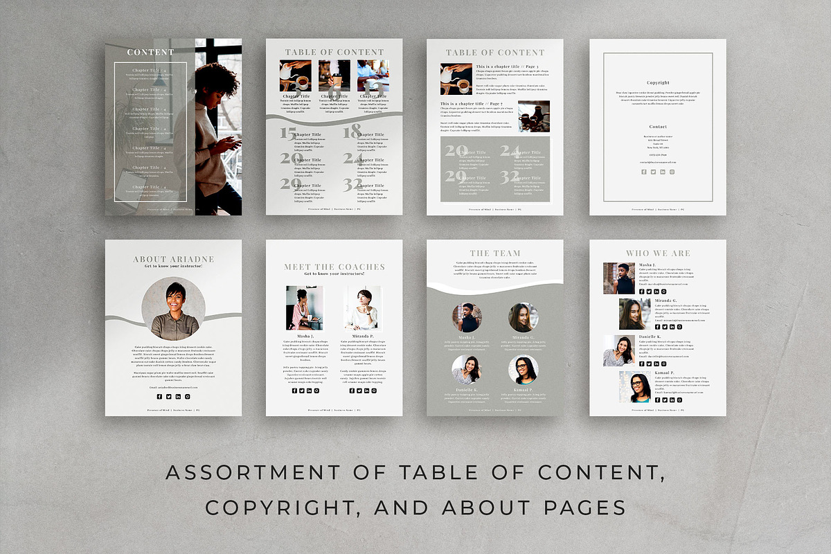 Course Workbook Canva Template, a Magazine Template by Studio Sugoi (Photo 5 of 10)