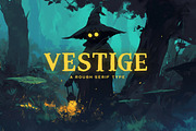 Vestige Typeface, a Serif Font by Tugcu Design Co. (Thumbnail 1 of 4)