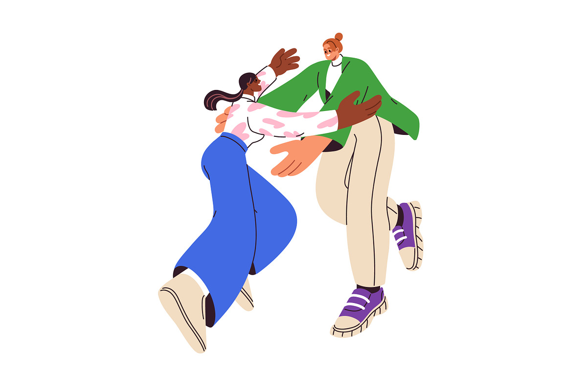 People meeting set. Reunion concept, a Person Illustration by Good Studio (Photo 11 of 20)