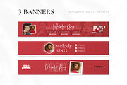 YouTube Branding Kit For Canva, a Social Media Template by OniriqveDesigns (Thumbnail 3 of 10)