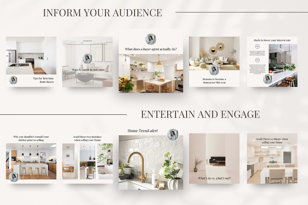 January Real Estate Instagram Posts, a Social Media Template by Marketing Templates Co. (Photo 5 of 10)