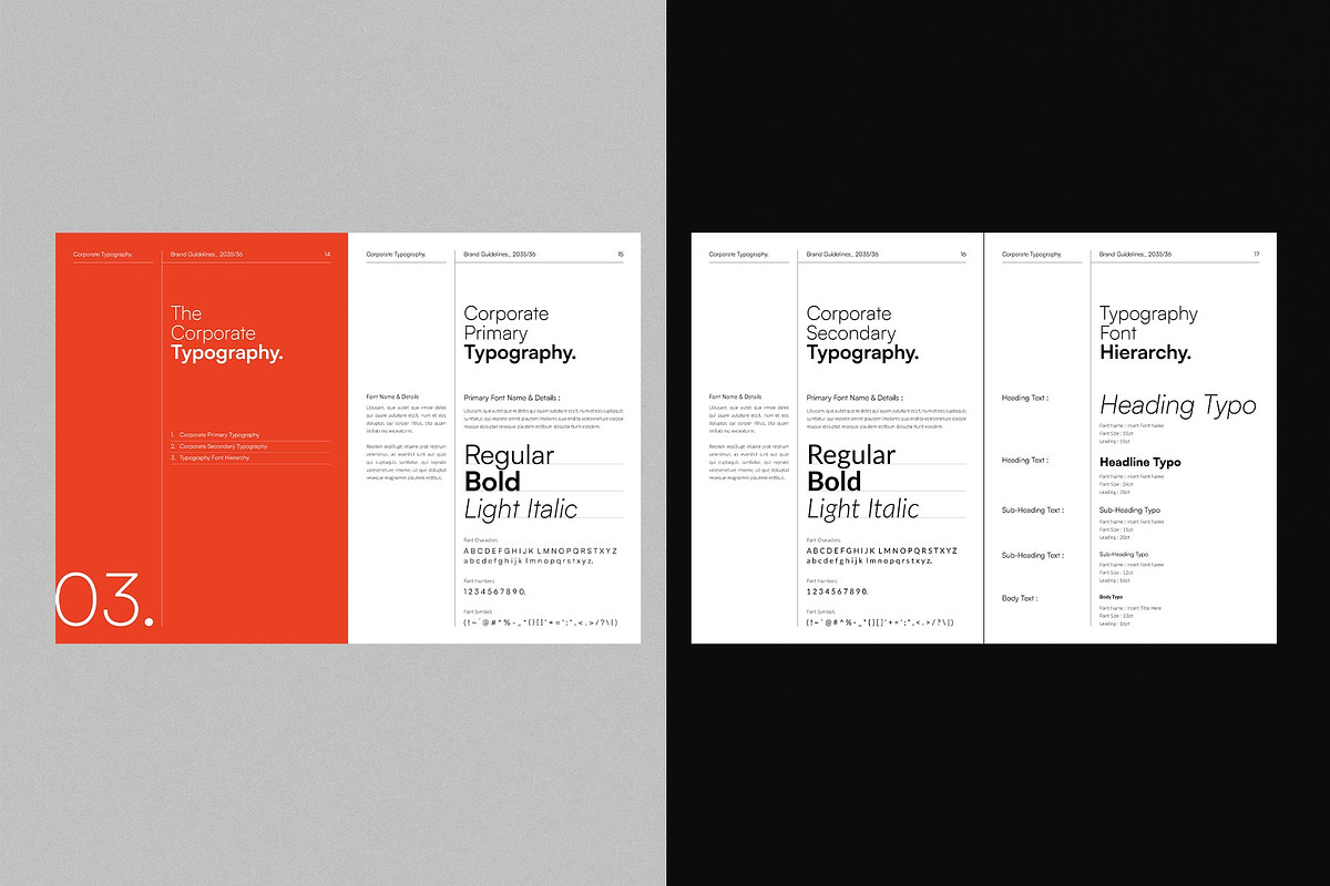 Brand Guidelines Template, a Brochure Template by DesignCrest (Photo 5 of 18)