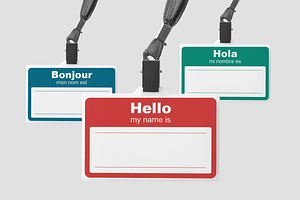 Name Tag template printable